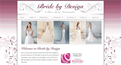 Desktop Screenshot of bridebydesign.biz